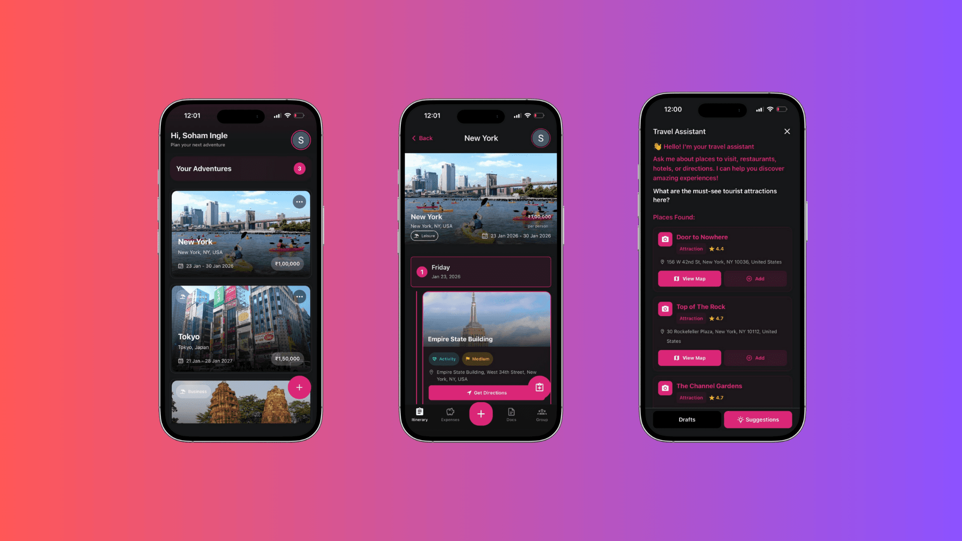 TravelApp: AI Travel Planner project cover